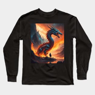 Hells Dragon Long Sleeve T-Shirt